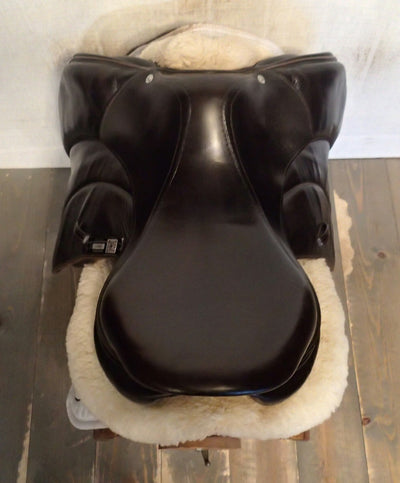 17.5" Voltaire Palm Beach Saddle - Full Buffalo - 2013 - 2A Flaps - 4.75" dot to dot - Pro Panels