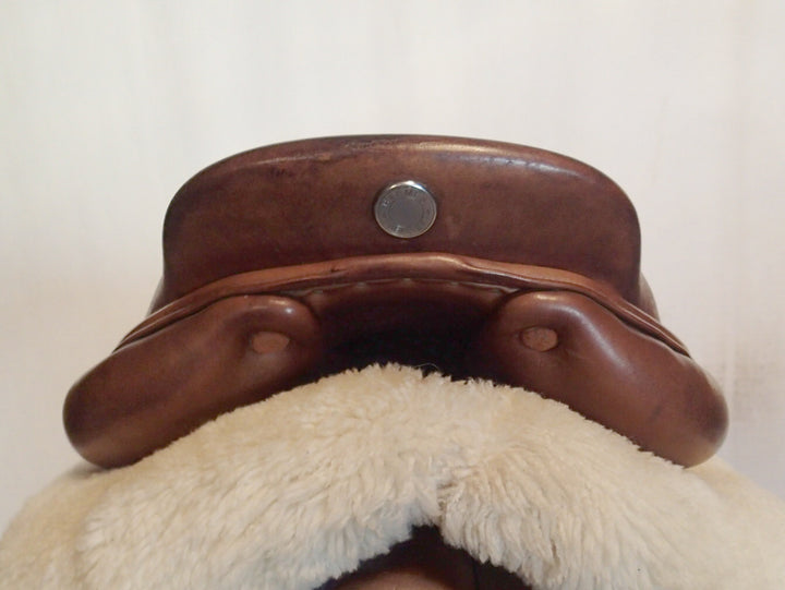 17" Hermes Vivace Saddle - 2019 - Full Buffalo - 4.75" dot to dot (634)