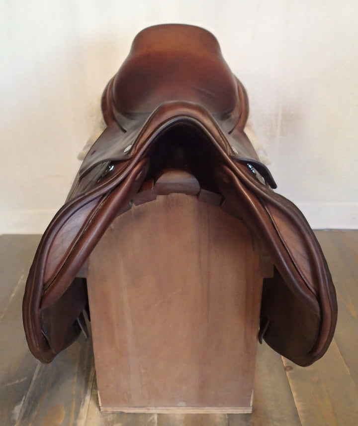 17" Hermes Vivace Saddle - 2019 - Full Buffalo - 4.75" dot to dot (634)
