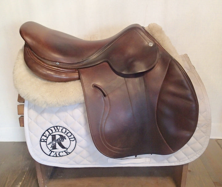 17" Hermes Vivace Saddle - 2019 - Full Buffalo - 4.75" dot to dot (634)