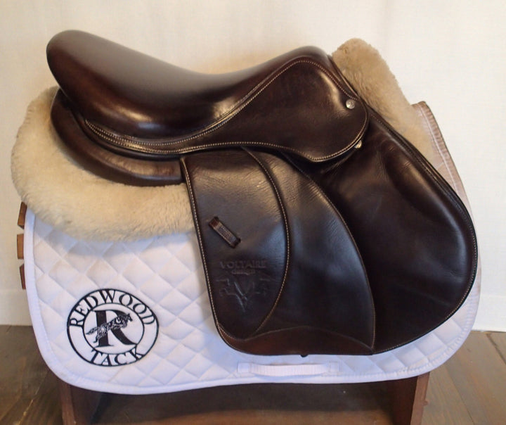 16.5" Voltaire Palm Beach Saddle - Full Buffalo - 2020 - 2AA Flaps - 4.75" dot to dot - Pro Panels