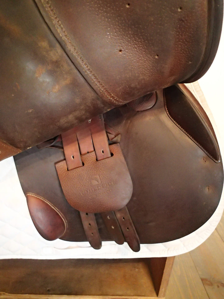 17.5" Luc Childeric Model M Saddle - 2018 - 4.75" dot to dot