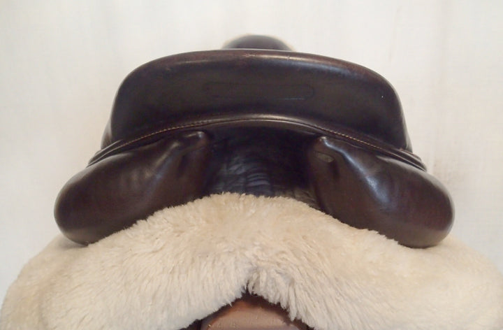 17.5" Devoucoux Socoa Saddle - Full Buffalo - 2013 - 2A Flaps - 4.75" dot to dot