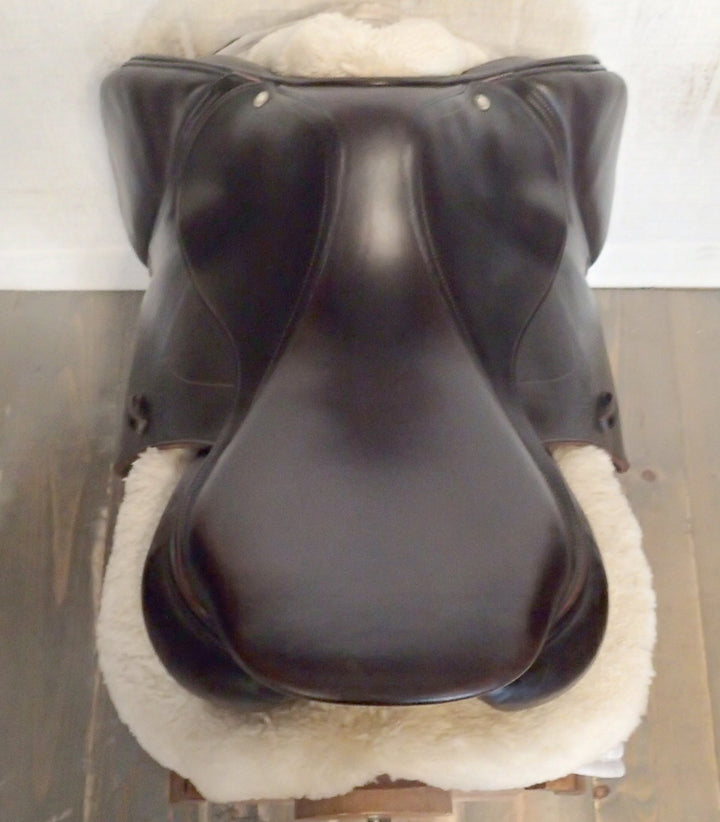 17.5" Devoucoux Socoa Saddle - Full Buffalo - 2013 - 2A Flaps - 4.75" dot to dot