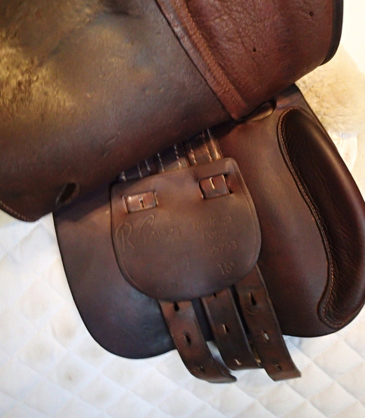 15" Rodrigo Pessoa XCH Exchangeable Gullet Pony Saddle (895)