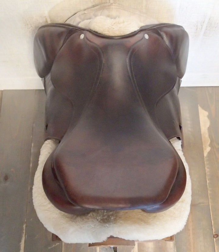 17" Antares Evolution Saddle - Full Buffalo - 2020 - 2N Flaps - 4.75" dot to dot