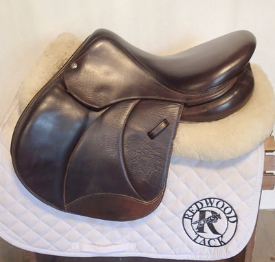 17" CWD Mademoiselle 2Gs Saddle - Full Buffalo - 2016 - 2L Flaps - SE32 - 4.75" dot to dot