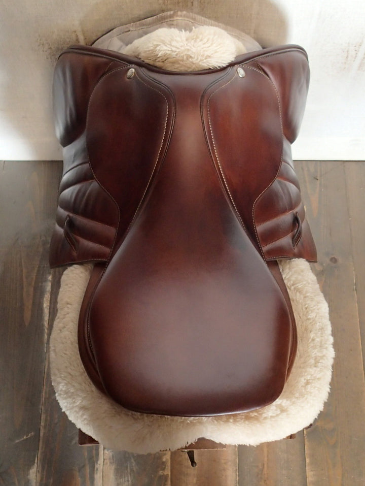 17" Butet Premium Saddle - Full Calfskin - 2017 - M Seat - 1.75 Flaps - 4.25" dot to dot (001)