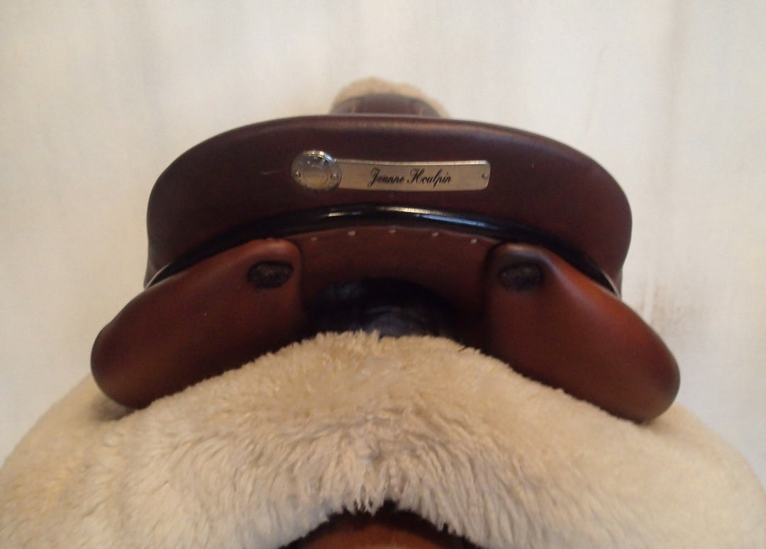 16.5" Butet Premium Saddle - Full Calfskin - 2023 - L Seat - 1.75 Flaps - 4.5" dot to dot (002)