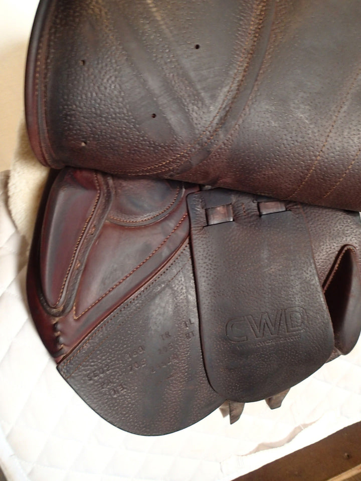 16" CWD Saddle - Full Buffalo - 2013 - 1L Flaps - SE02 - 4.25" dot to dot (003)