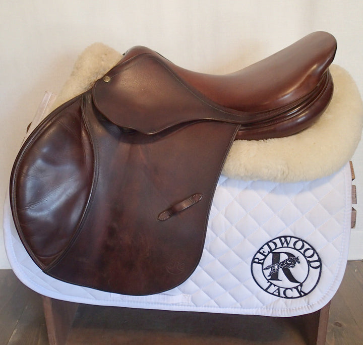 17" Bruno Delgrange Saddle - 1998 - 4.25" dot to dot