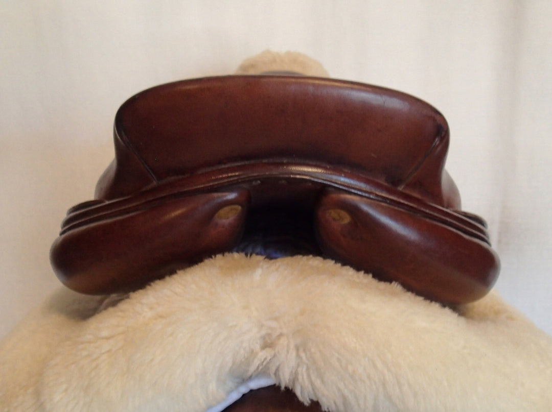 17" Bruno Delgrange Saddle - 1998 - 4.25" dot to dot