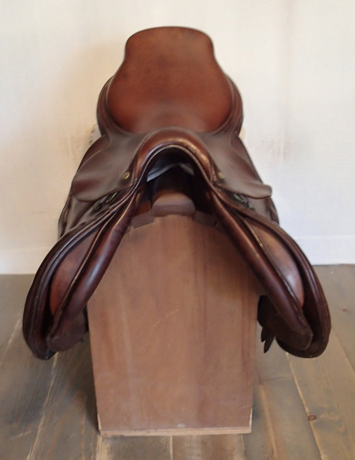 17" Bruno Delgrange Saddle - 1998 - 4.25" dot to dot