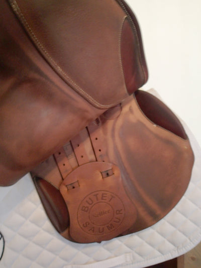 17.5" CWD Saddle - Full Calfskin - 2004 - 2L Flaps - SE01 - 4.25" dot to dot