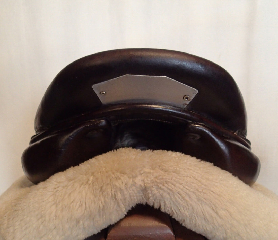 17.5" Voltaire Blue Infinite Saddle - Full Buffalo - 2020 - 2AA Flaps - 5" dot to dot - Pro Panels (013)