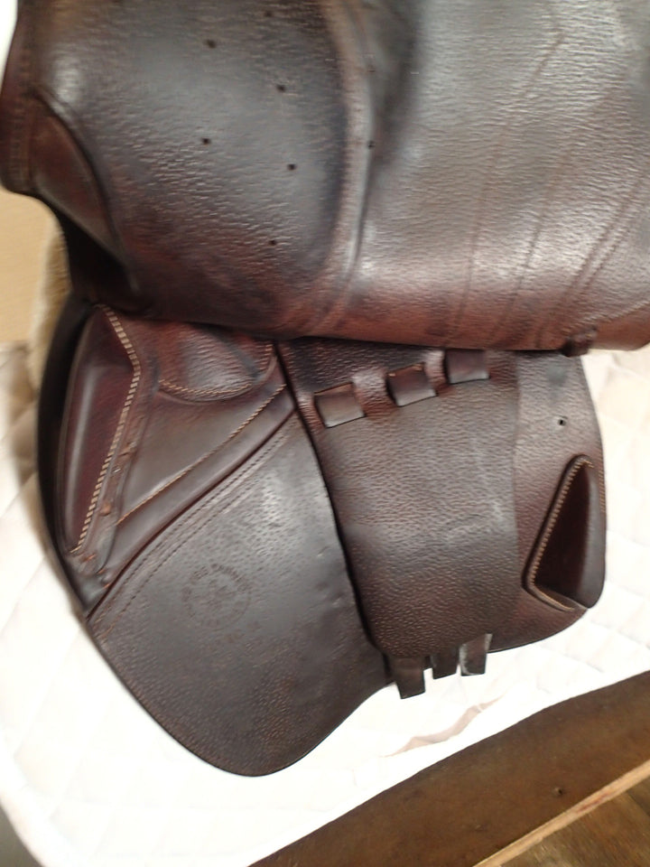 18" CWD Mademoiselle 2Gs Saddle - Full Buffalo - 2018 - 3L Flaps - SE32 (015)