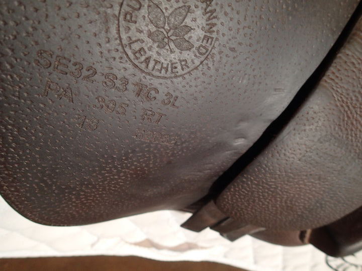 18" CWD Mademoiselle 2Gs Saddle - Full Buffalo - 2018 - 3L Flaps - SE32 (015)