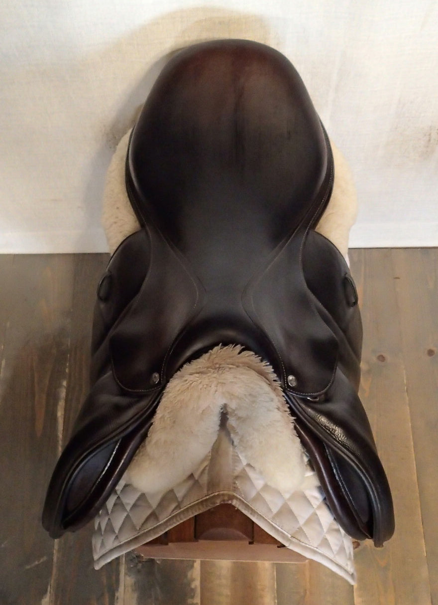 18" Voltaire Palm Beach Saddle - Full Buffalo - 2017 - 3AAA Flaps - 5" dot to dot - FIN Panels (017)