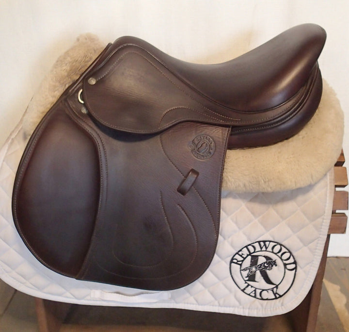 17" Antares Skylla Saddle - Full Calfskin - 2022 - 2N Flaps - 4.5" dot to dot (022)