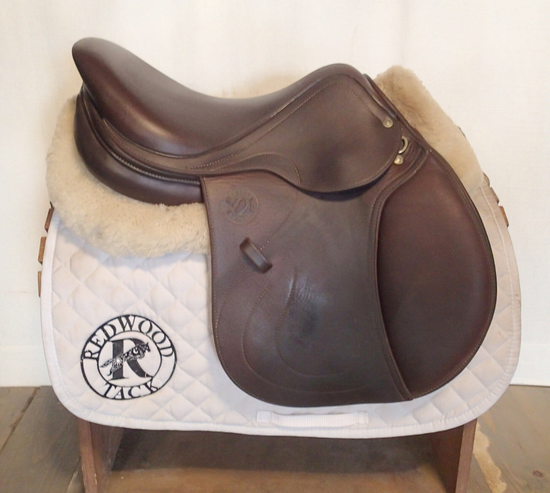 17" Antares Skylla Saddle - Full Calfskin - 2022 - 2N Flaps - 4.5" dot to dot (022)