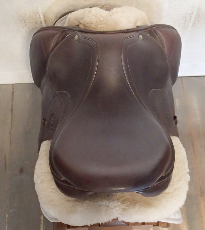 17" Antares Skylla Saddle - Full Calfskin - 2022 - 2N Flaps - 4.5" dot to dot (022)