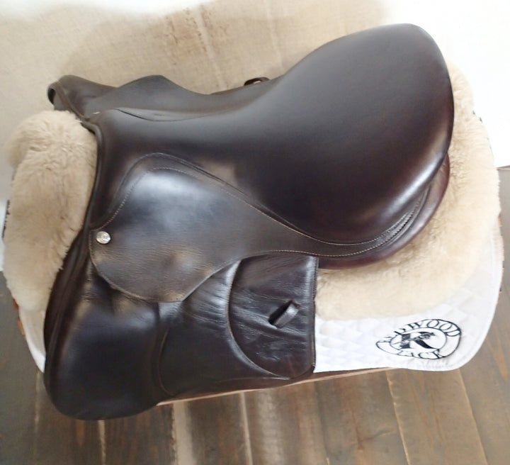 16" Voltaire Palm Beach Saddle - Full Buffalo - 2016 - 0A Flaps - 4.75" dot to dot - Pro Panels (025)