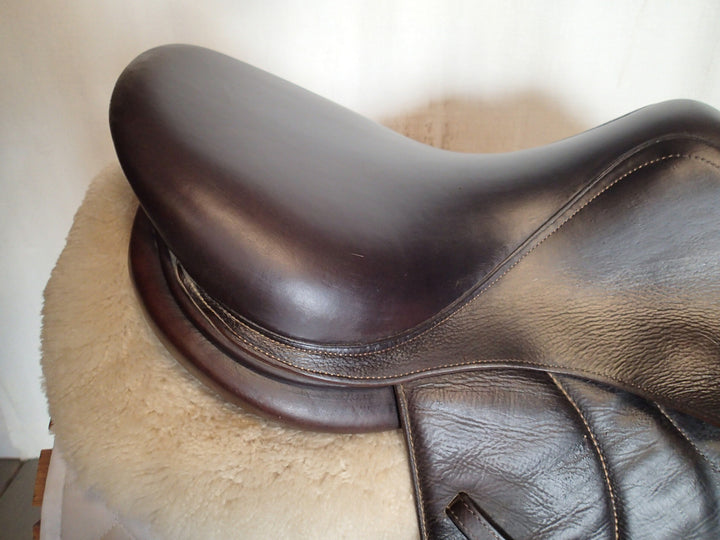 16" Voltaire Palm Beach Saddle - Full Buffalo - 2016 - 0A Flaps - 4.75" dot to dot - Pro Panels (025)