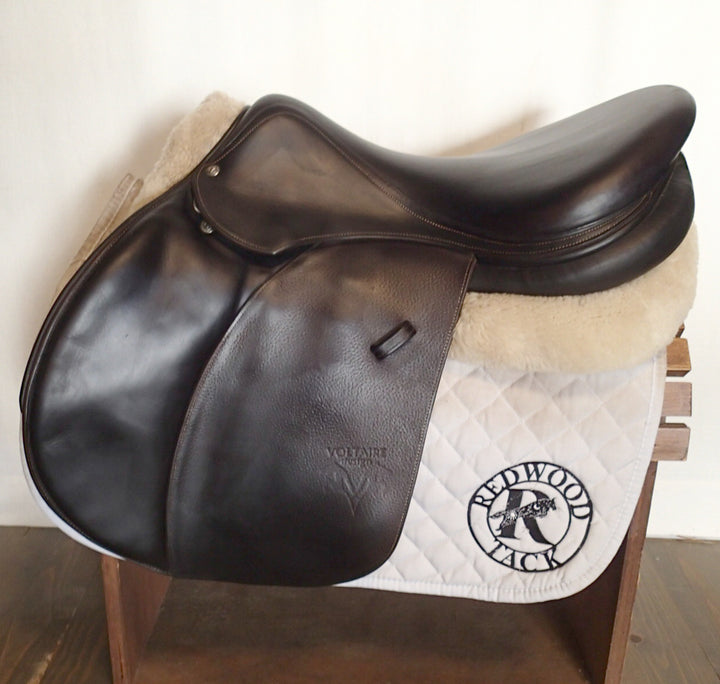 18.5" Voltaire Palm Beach Saddle - 2015 - 4AAR Flaps - 4.75" dot to dot - Pro Panels (026)