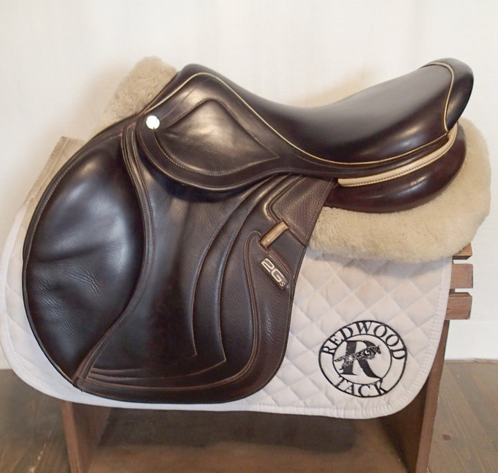 17.5" CWD Mademoiselle 2Gs Saddle - Full Buffalo - 2018 - 4C Flaps - SE32 (029)