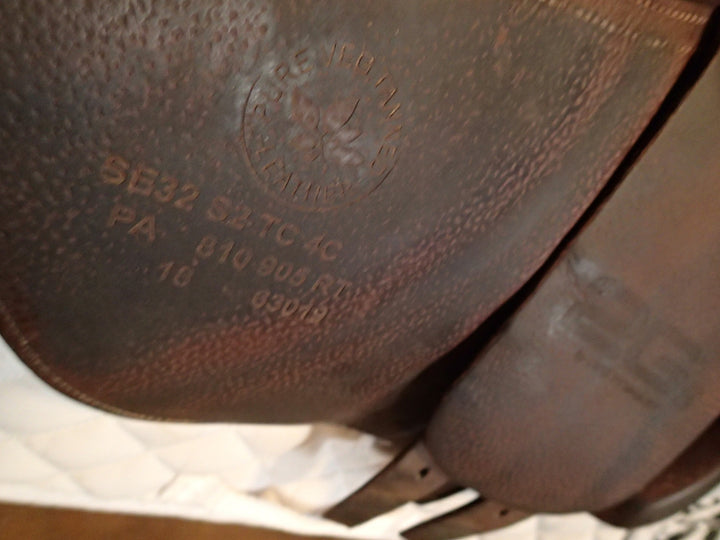 17.5" CWD Mademoiselle 2Gs Saddle - Full Buffalo - 2018 - 4C Flaps - SE32 (029)