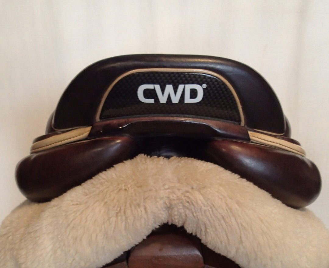 17.5" CWD Mademoiselle 2Gs Saddle - Full Buffalo - 2018 - 4C Flaps - SE32 (029)