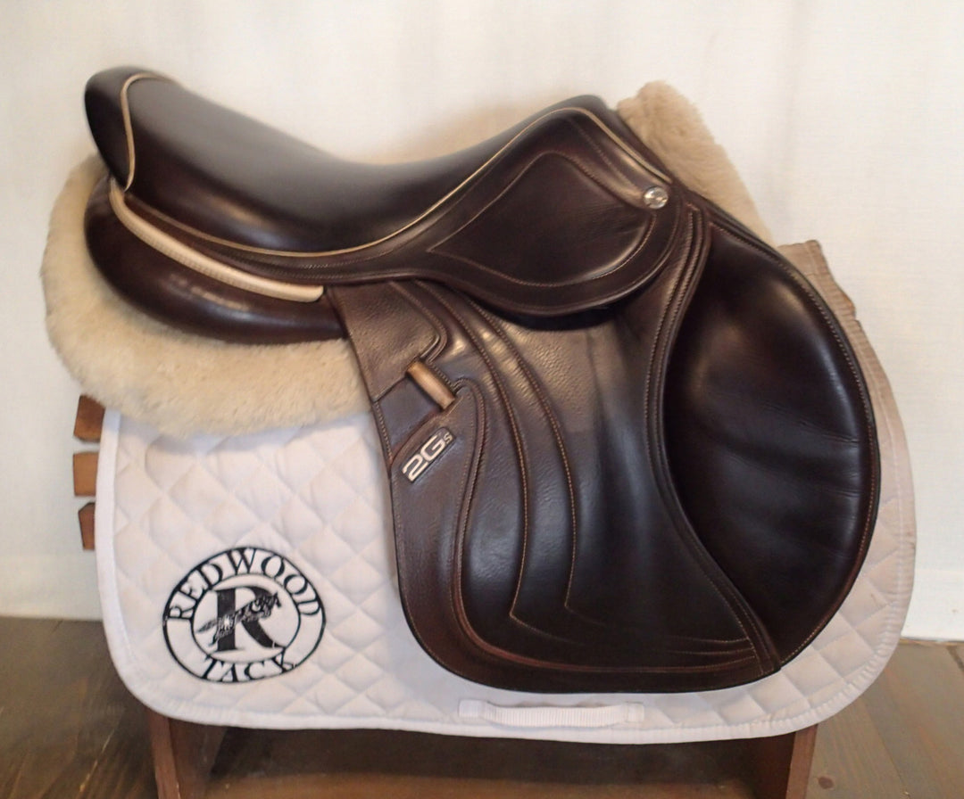 17.5" CWD Mademoiselle 2Gs Saddle - Full Buffalo - 2018 - 4C Flaps - SE32 (029)