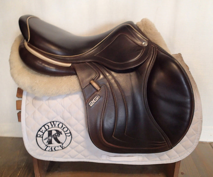 17.5" CWD Mademoiselle 2Gs Saddle - Full Buffalo - 2018 - 4C Flaps - SE32 (029)