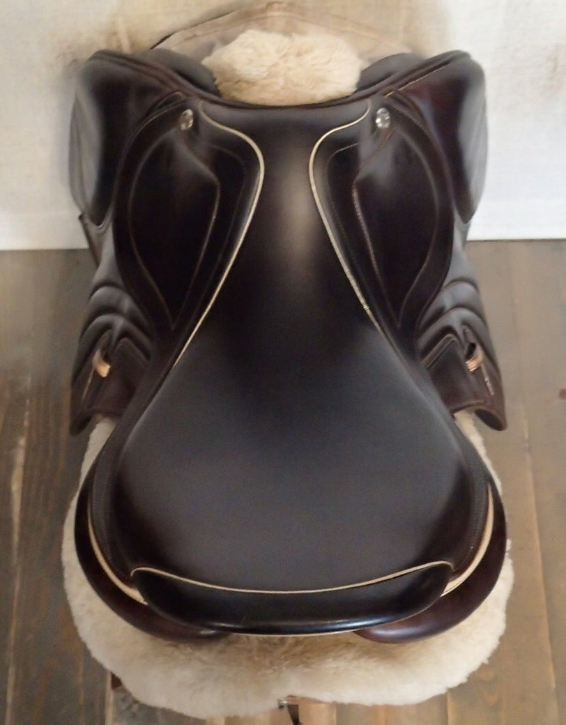17.5" CWD Mademoiselle 2Gs Saddle - Full Buffalo - 2018 - 4C Flaps - SE32 (029)