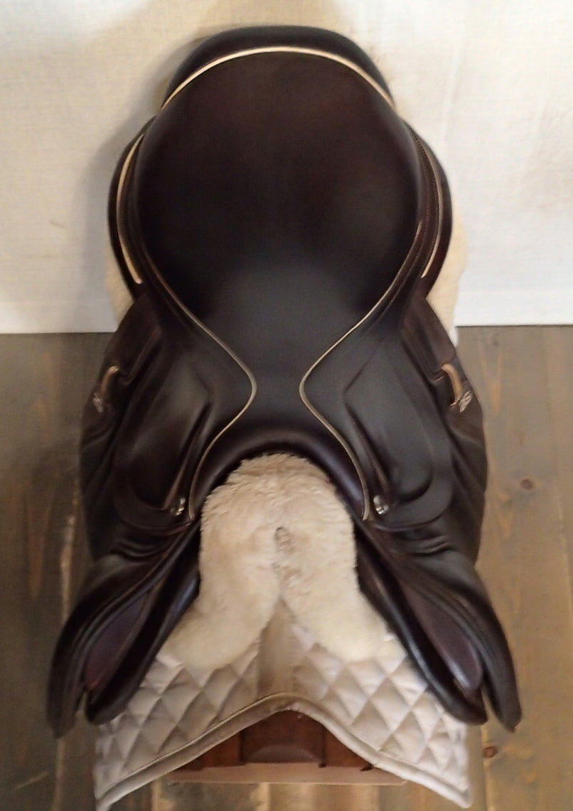 17.5" CWD Mademoiselle 2Gs Saddle - Full Buffalo - 2018 - 4C Flaps - SE32 (029)