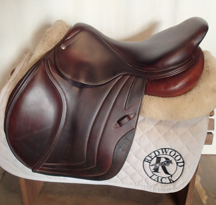 16.5" CWD Saddle - Full Buffalo - 2012 - 3L Flaps - SE02 - 4.25" dot to dot (030)