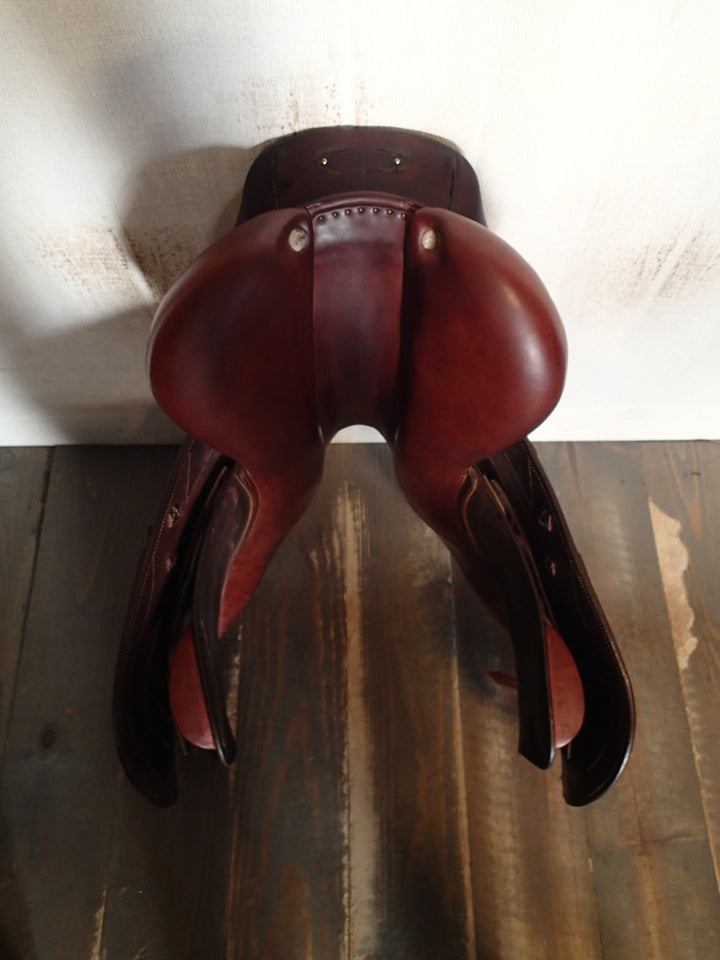 16.5" CWD Saddle - Full Buffalo - 2012 - 3L Flaps - SE02 - 4.25" dot to dot (030)