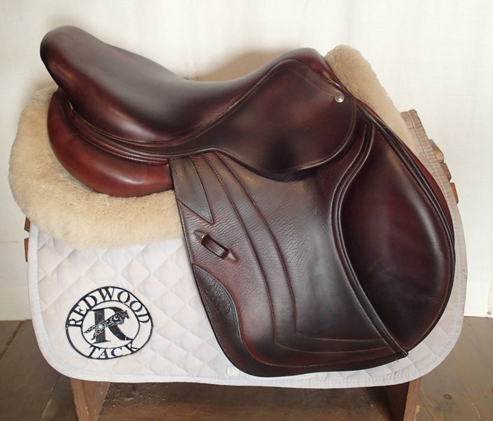 16.5" CWD Saddle - Full Buffalo - 2012 - 3L Flaps - SE02 - 4.25" dot to dot (030)