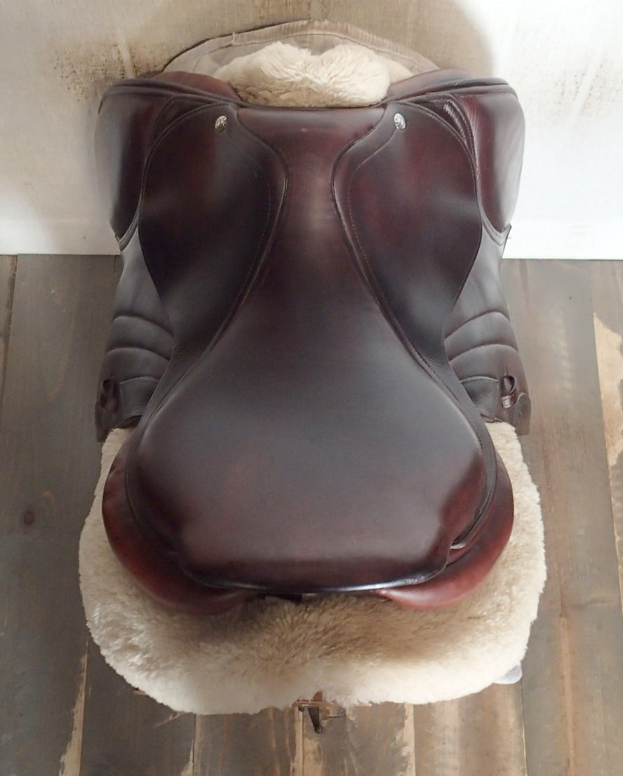 16.5" CWD Saddle - Full Buffalo - 2012 - 3L Flaps - SE02 - 4.25" dot to dot (030)