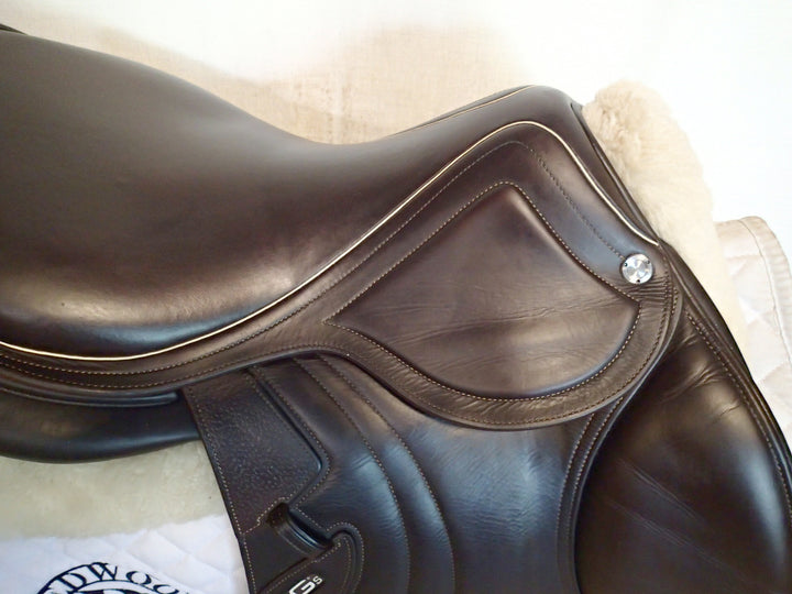 18" CWD Mademoiselle 2Gs Saddle - Full Buffalo - 2018 - 3L Flaps - SE32