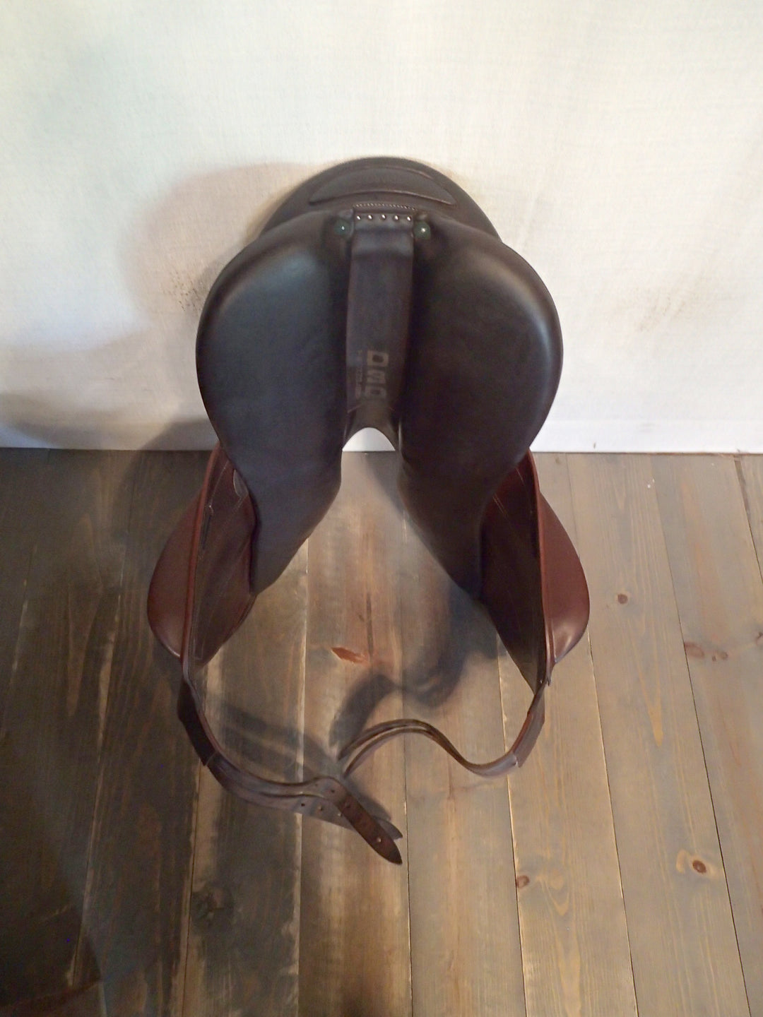 18" Devoucoux Chiberta Lab Monoflap Saddle - Full Buffalo - 2019 - 2AA Flaps