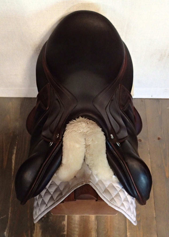 18" Devoucoux Chiberta Lab Monoflap Saddle - Full Buffalo - 2019 - 2AA Flaps