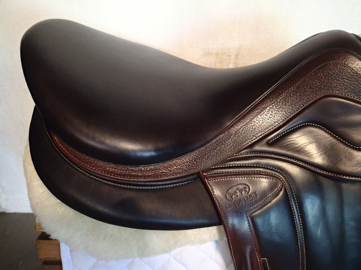 18" Devoucoux Chiberta Lab Monoflap Saddle - Full Buffalo - 2019 - 2AA Flaps