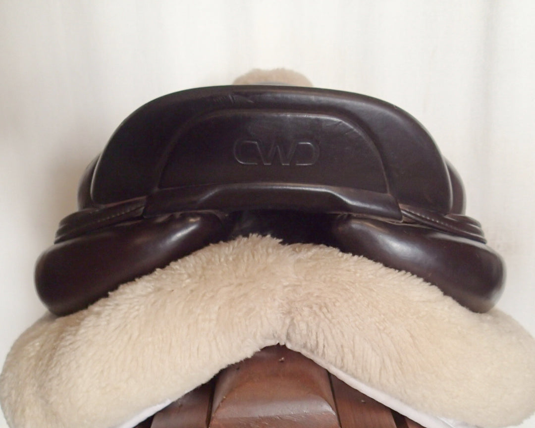 17.5" CWD Hunter Mademoiselle 2Gs Saddle - Full Buffalo - 2021 - 2CH Flaps - SE38 (046)