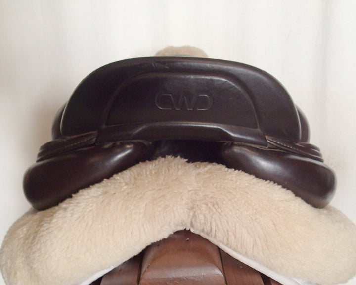 17.5" CWD Hunter Mademoiselle 2Gs Saddle - Full Buffalo - 2021 - 2CH Flaps - SE38 (046)