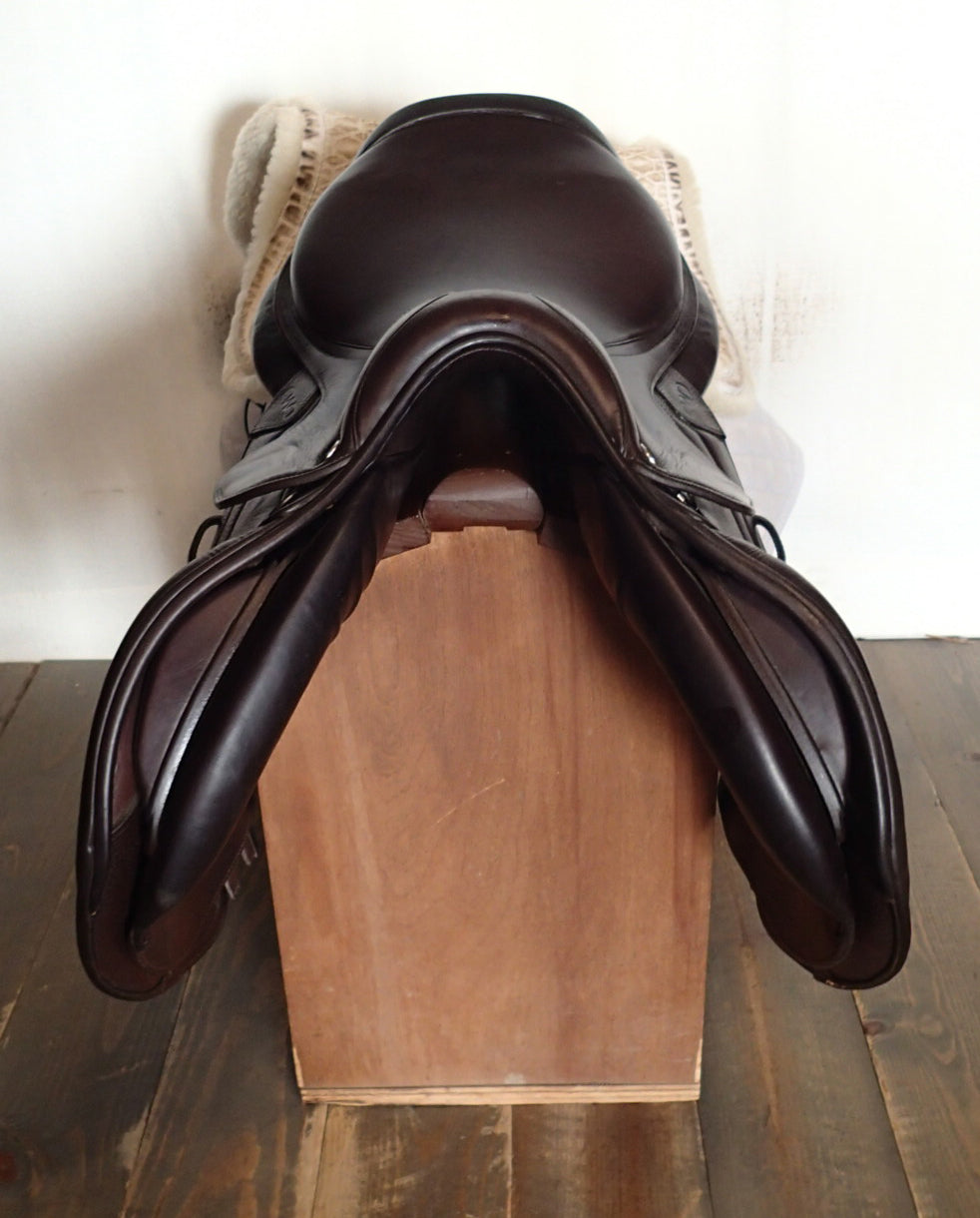 17.5" CWD Hunter Mademoiselle 2Gs Saddle - Full Buffalo - 2021 - 2CH Flaps - SE38 (046)