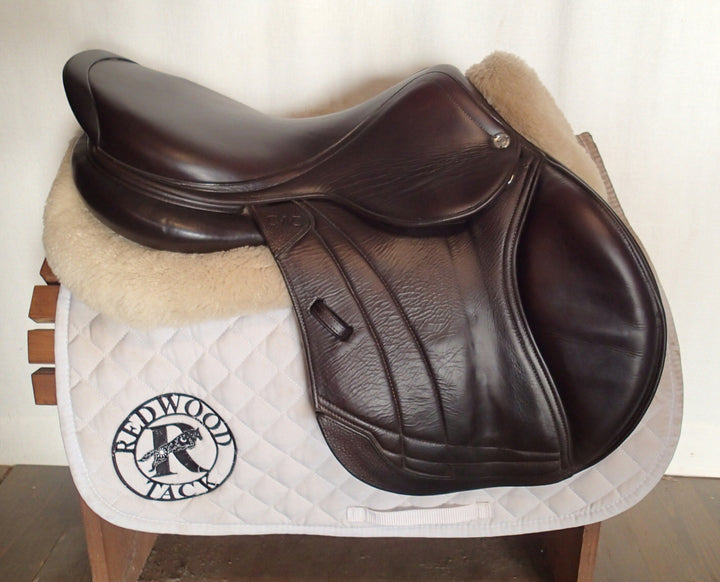 17.5" CWD Hunter Mademoiselle 2Gs Saddle - Full Buffalo - 2021 - 2CH Flaps - SE38 (046)