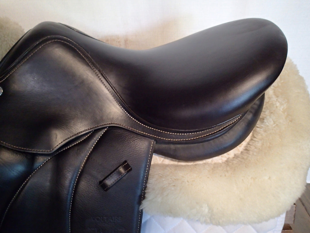 15.5" Voltaire Welli Saddle - Full Buffalo - 2020 - 0A Flaps - 4.75" dot to dot - FIN Panels