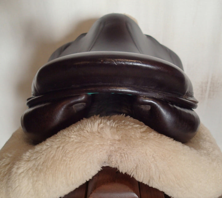 16.5" Voltaire Palm Beach Saddle - Full Buffalo - 2013 - 2A Flaps - 4.75" dot to dot - FIN Panels (049)