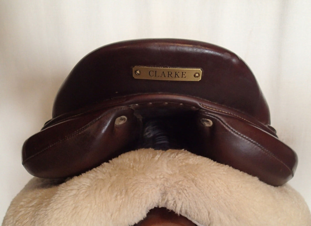 18" Antares Monoflap Saddle - Full Buffalo - 2017 - 3N Flaps - 5" dot to dot (054)